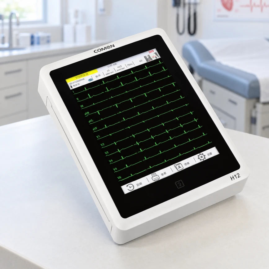 Comen H12 ECG Machine, 12-Channel