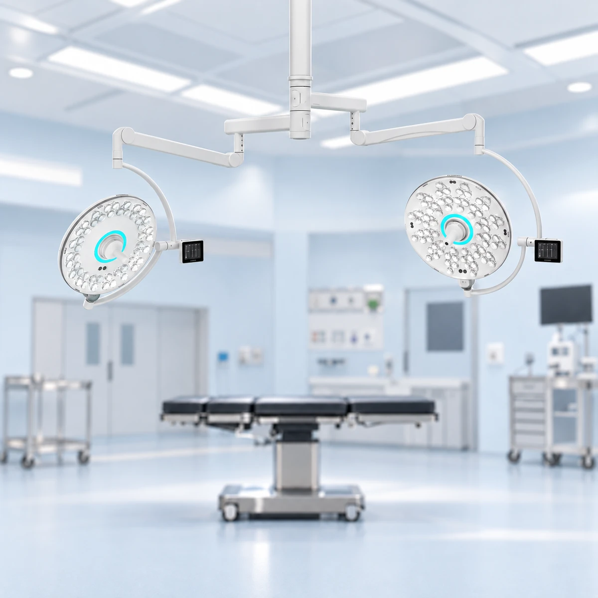 Comen L9 Double Dome Surgical Light (Main and Satellite)