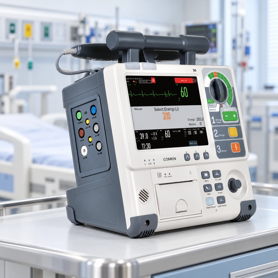 Comen S6 Defibrillator Monitor