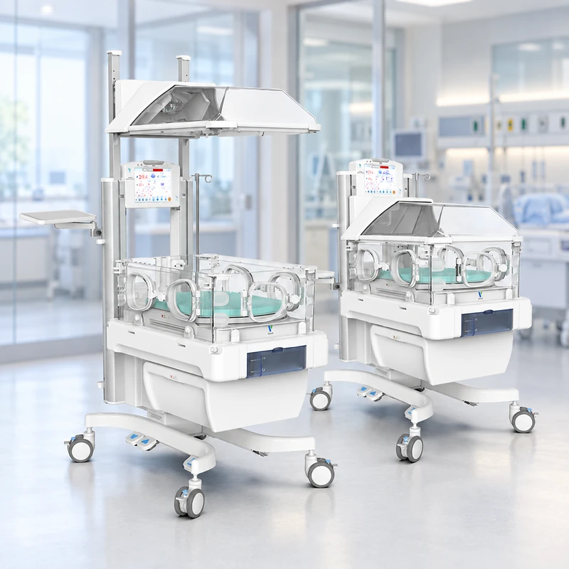David Medical YP-3100B 2-in-1 Infant Incubator and Radiant Warmer