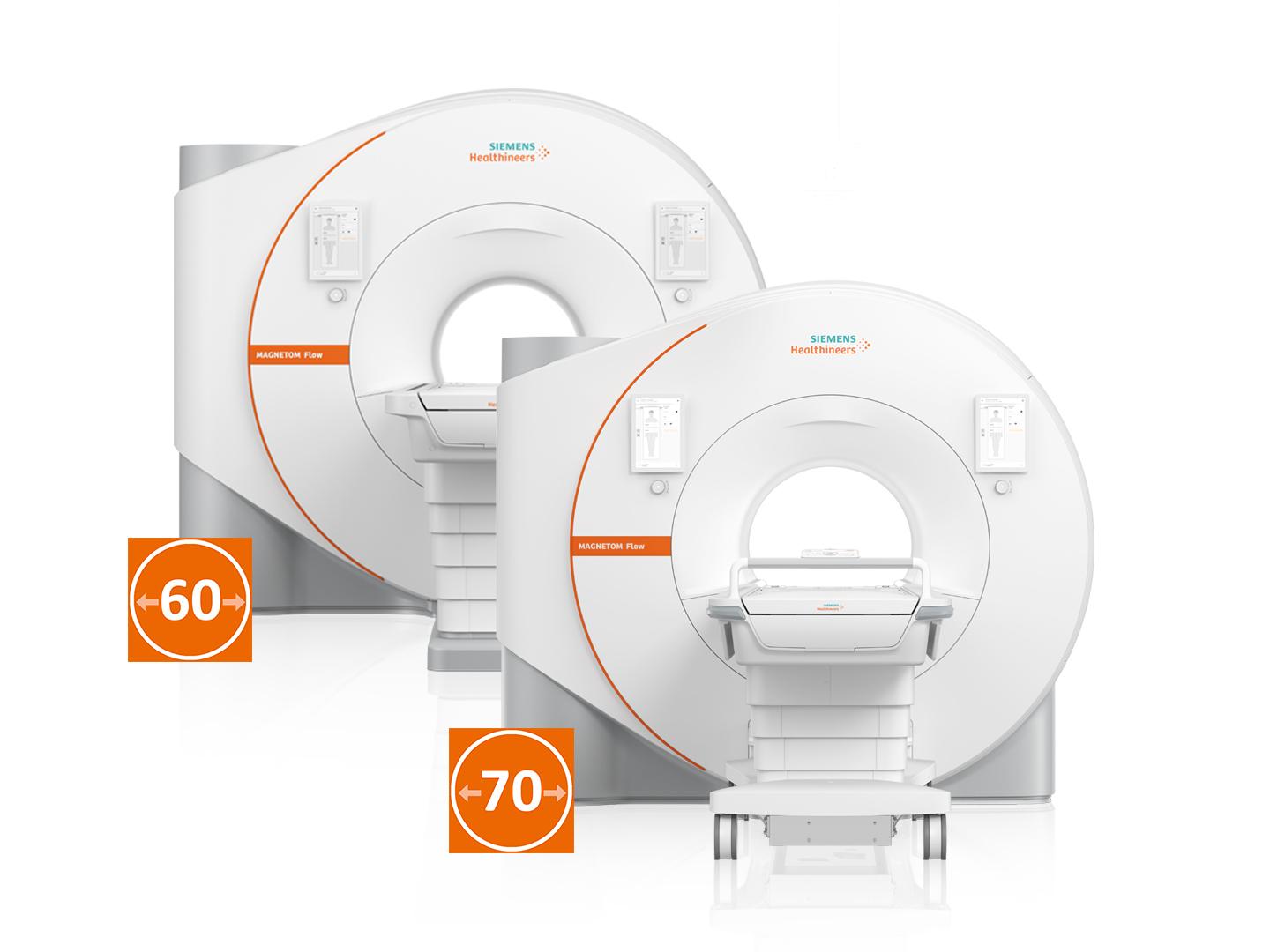 MAGNETOM Flow 60 cm and 70 cm MRI platform configurations