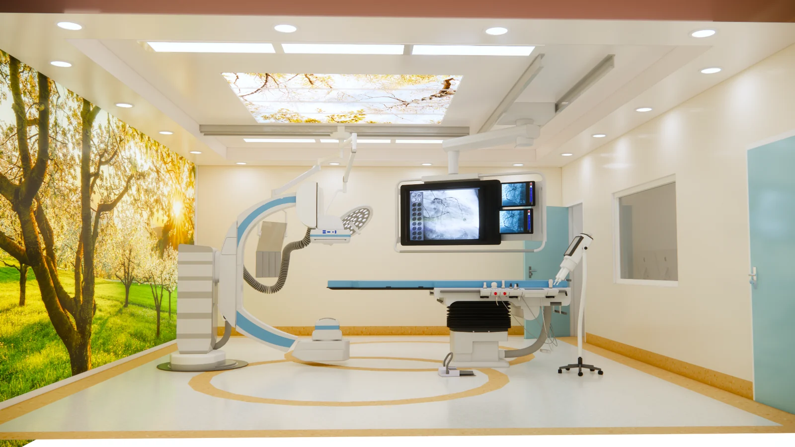 Planned visualization for Cathlab installation project 03