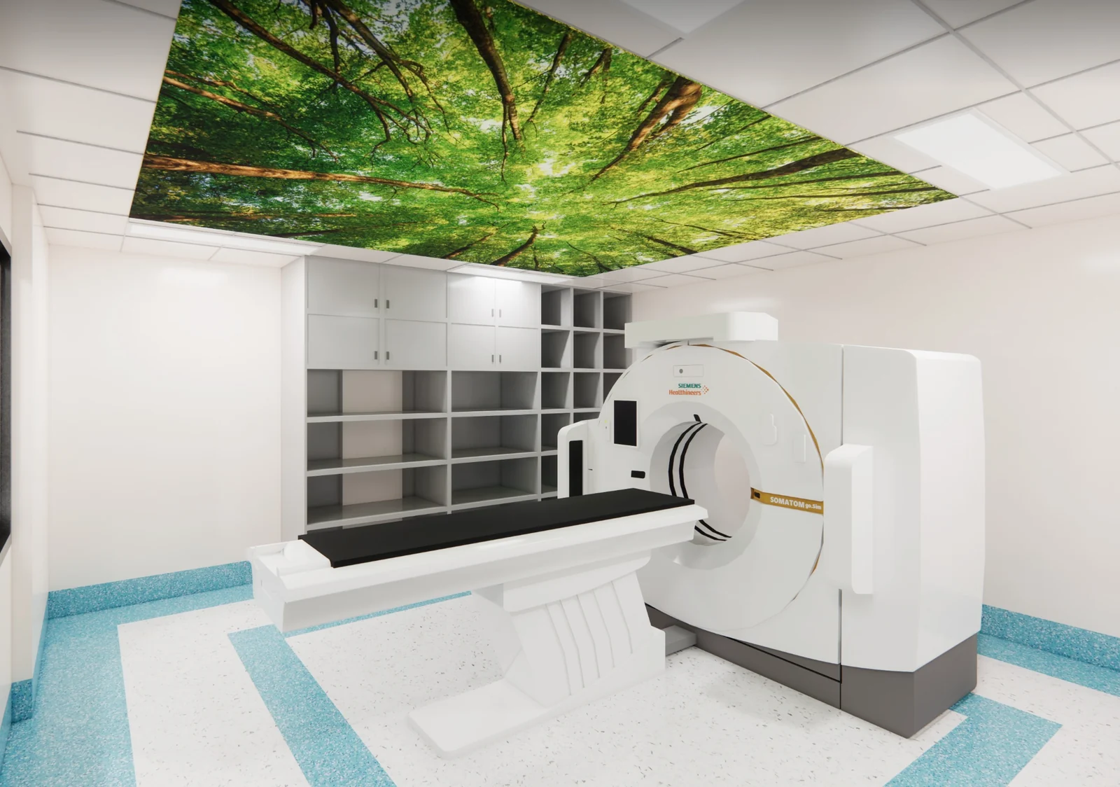 Planned visualization for CT installation project 01