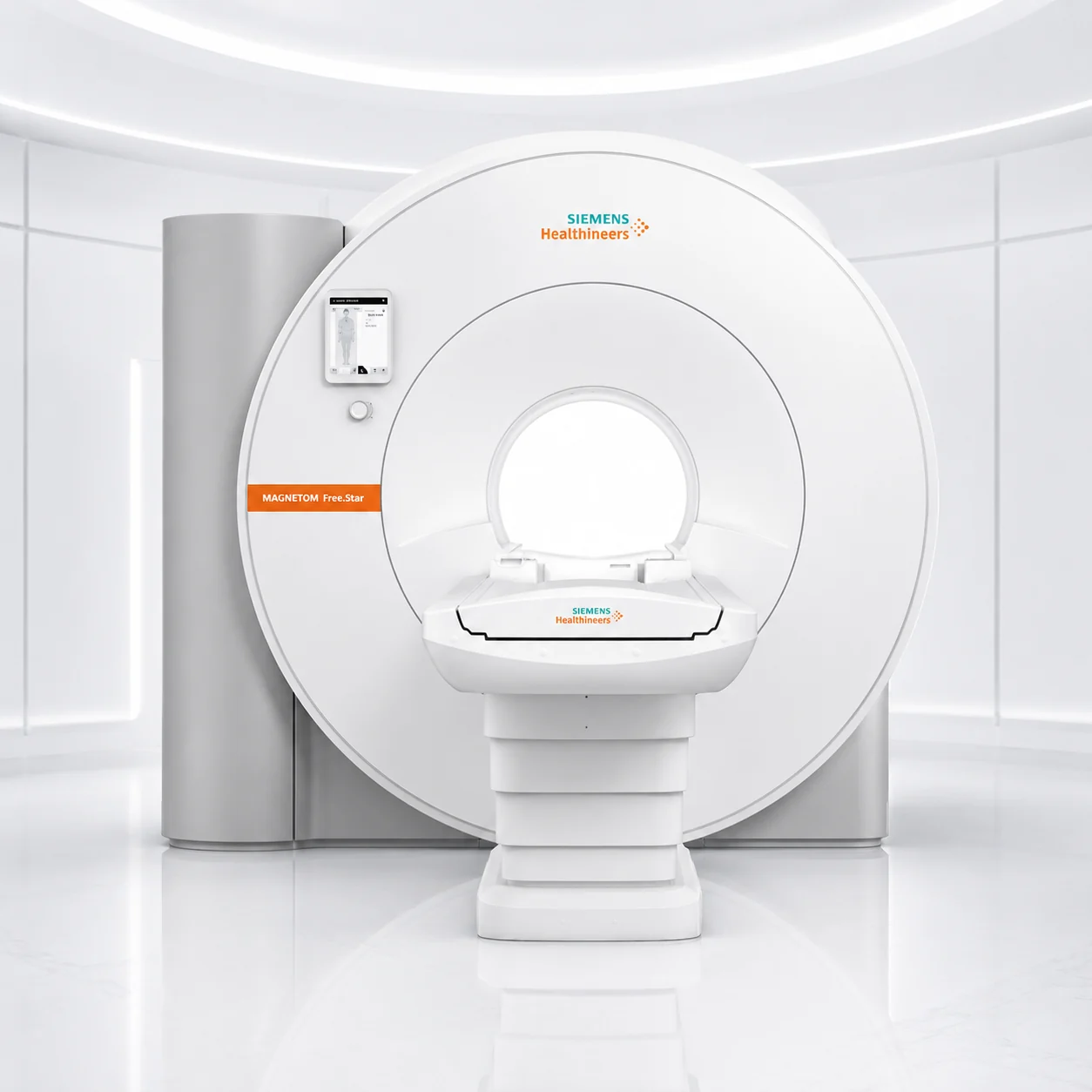 Siemens Healthineers MAGNETOM Free.Star High-V MRI in the Pinnacle studio